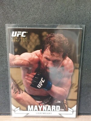 Gray Maynard #7 2013 Topps UFC Knockout Gold #102/188 - Image 1 of 2