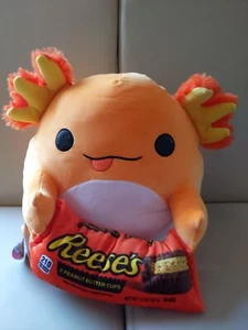 Snackles Albie Axolotl Chocolate Reese's 35 cm orange - Bild 1 von 3