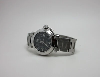 Cartier Pasha W31043M7 Automatic Black Dial w/Date - Image 1 of 4