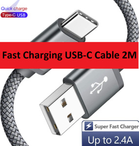 Fast Charger For Samsung Galaxy S20 S21 S10 S9+ Type C USB-C Data Charging Cable