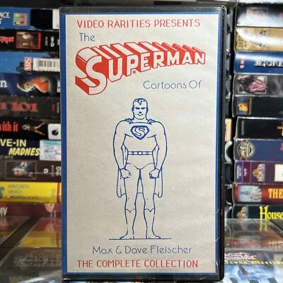The Superman Cartoons of Max Dave Fleischer 1941-43 VHS Tested 18 Animated Short - Image 1 of 4