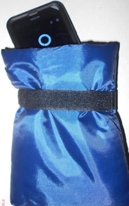 NEW 5" X 7" Padded Fragile Bag Pouch BLUE / glasses case lens camera glass phone - Picture 1 of 5