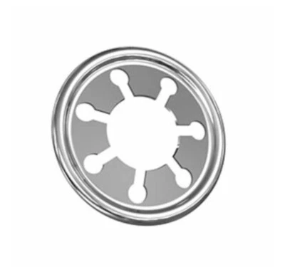 Dzus Métal Rétension Rondelles Tête de fourche Yamaha Ducati Honda Suzuki D8 6mm - Photo 1/3