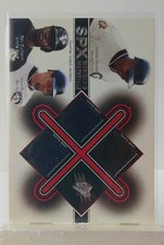 2001 Upper Deck SPx Update Winning Materials thomas,Durham,& Konerko #TDK