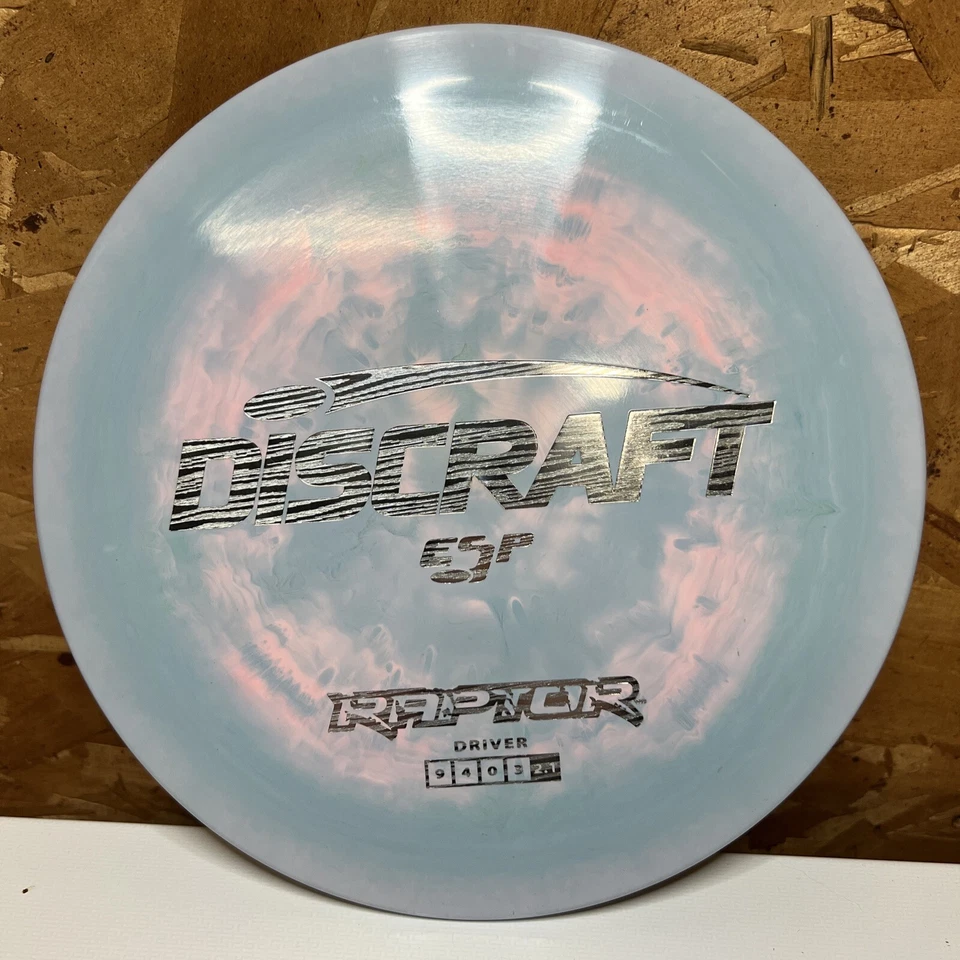 New Discraft ESP Raptor Blue Pink Swirl 173-174g - Image 1 of 1