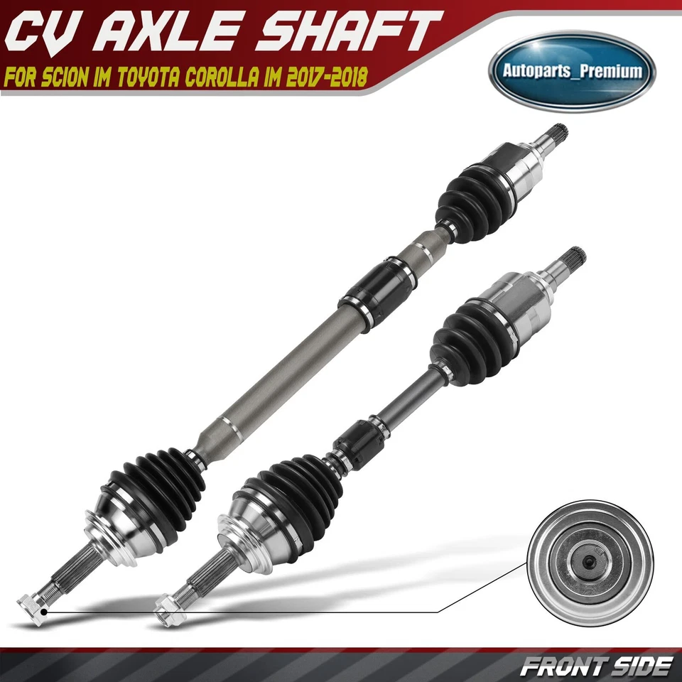 Conjunto de eje CV delantero 2 piezas para Scion iM 2016 Toyota Corolla iM 2017-2018 Foto 1 de 4