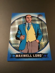 2025 Fleer Brilliants Superman #9 Maxwell Lord Blue X-Ray /999 - Bild 1 von 2