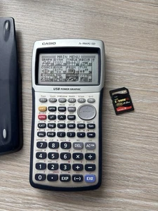 Casio FX-9860G SD Advanced Graphic Calculator USB Power - Picture 1 of 5