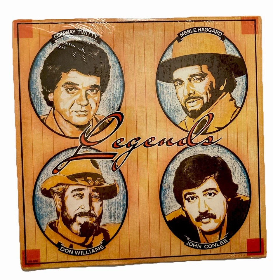 Various-country Legends 1986 USA Vinyl LP Mca5696