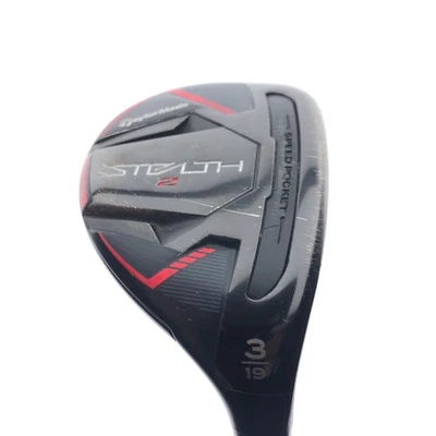 Used TaylorMade Stealth 2 3 Hybrid / 19 Degrees / Stiff Flex - Image 1 of 4
