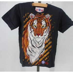 New Ringling Brothers Barnum & Bailey Circus Tiger Black T-Shirt Kid's Small 6/8 - Picture 1 of 4