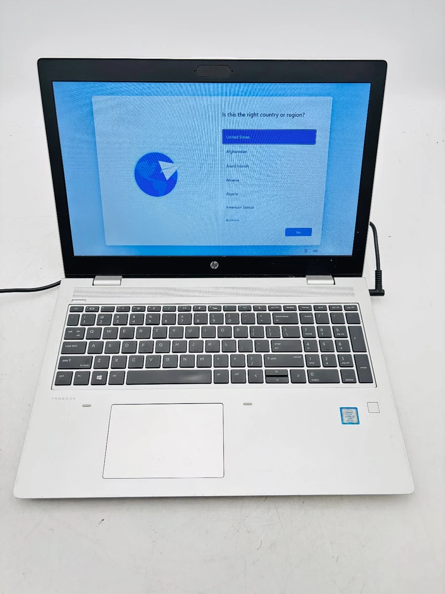 HP ProBook Intel Core i5 8th Gen. PC Laptops & Netbooks 256 GB SSD