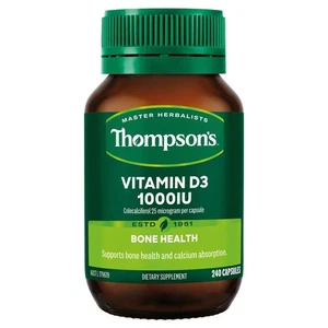 240 cápsulas Thompson's Vitamin D3 1000UI - Imagen 1 de 3