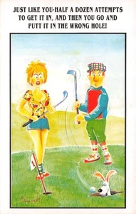 LC CÓMIC POSTAL GOLF BUENA PLUS MUY BUENA TALLA ESTÁNDAR - Imagen 1 de 2