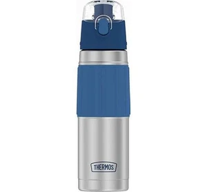 THERMOS 18-Ounce Vacuum Insulated Stainless Steel Hydration Bottle Slate Blue - Picture 1 of 4