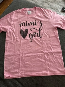 Girl’s T Shirt Size M 9-10 “Mimi’s Girl” - Picture 1 of 5