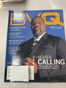 Black College Quarterly" Magazin mit Bishop T.D. Jakes. - Bild 1 von 9