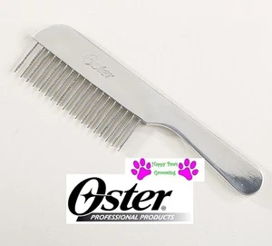 Oster PRO Stainless Steel COARSE COMB With Ergonomic HANDLE Pet Grooming DOG CAT - Picture 1 of 4