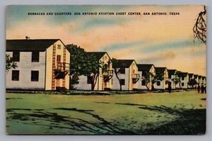 Barracks and Quarters San Antonio Aviation Cadet Center Texas Vintage Postcard - Picture 1 of 2