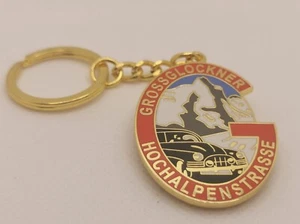 * Großglockner Hochalpenstrasse toller Anhänger im Vintage Retro Gold Design * - Picture 1 of 2