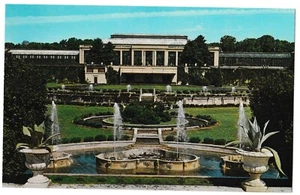 Wintergarten & Brunnen LONGWOOD GARDENS Kennett Square PA Pennsylvania Postkarte - Bild 1 von 2