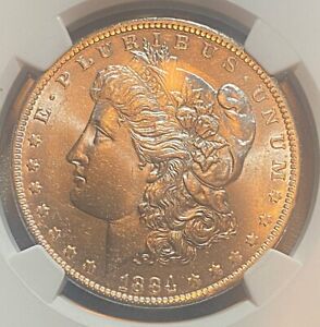 1884 O Morgan Silver Dollar**Choice**NGC MS 62**(Frosty Luster)(No Reserve's)