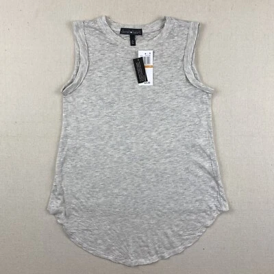 Derek Heart Womens Sleeveless T Shirt Tank  Size Small Grey NWT - Image 1 of 4