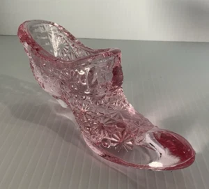 BOYD GLASS LIght Pink Daisy and Button Bow Tie Slipper - Picture 1 of 5