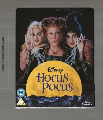DISNEY'S HOCUS POCUS - UK EXCLUSIVE BLU RAY STEELBOOK - NEW & SEALED - Image 1 of 3
