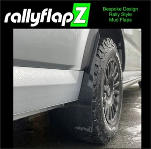 rallyflapZ Kotklappen PASSFORM: VW CRAFTER 17+ MAN TGE schwarz 4mm PVC *G RFAN BREITER BOGEN - Bild 1 von 1
