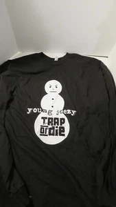 Y2K Young Jeezy Trap Or Die Black Long Sleeve T-Shirt Size XL - Bild 1 von 5