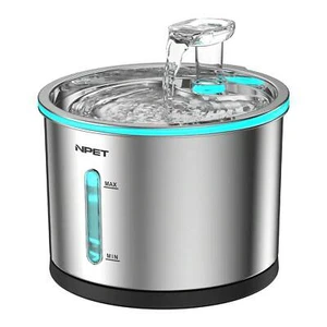 MAXPW-NPET WF210 Cat Water Fountain Stainless Steel, 50oz/1.5L Dishwasher Safe C - Picture 1 of 7