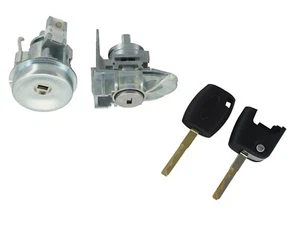 Fit for FORD FIESTA 2009-2013 Ignition Switch Front Left Door Lock Barrel 2 Keys - Imagen 1 de 8