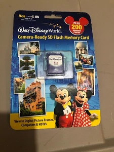 Walt Disney World Camera Ready Se Flash Memory Card 8gb - Photo 1 sur 2