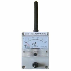 100K-1000MHz Field Strength Indicator Meter RF Signal Level Meter With Antenna