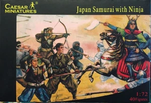 CAESAR MINIATURES 003 JAPAN SAMURAI WITH NINJA - Imagen 1 de 1