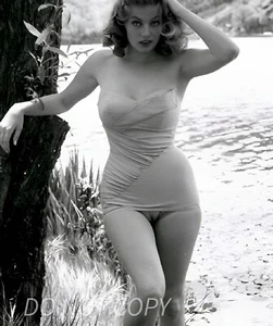 Anita Ekberg Vintage Celebrities Actress - 8X10 PUBLICITY PHOTO - Collectible. - Picture 1 of 1