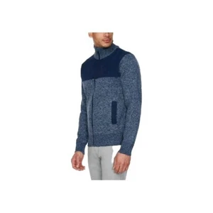 IZOD Herren Pullover mit durchgehendem Reißverschluss gefüttert, grau, Größe L - Bild 1 von 6