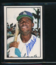 1978 SSPC #79 Manuel Geronimo Mota LA Dodgers Signed Autograph (FX58) SWSW6