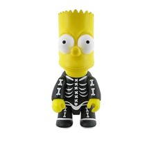 Bart Simpsons 10" Qee Collection Mania Series Bart Bone Vinyl Figure Toy2R