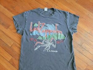 LED ZEPPELIN 77 TOUR TEE KILLER VINTAGE SOFT THIN DISTRESSED ROCK N ROLL BUTTER