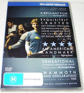 THE SOCIAL NETWORK --- ( 2 Dvd Set ) - Picture 1 of 3