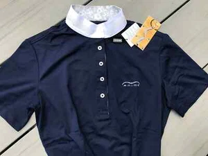 ANIMO Turniershirt BRACE dunkelblau mit Strass gr 40 statt 109 € - Bild 1 von 2