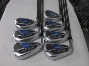 Left-Handed Callaway Big Bertha B21 Iron Set - 5-PW, AW - Senior Graphite - NEW - Picture 1 of 5