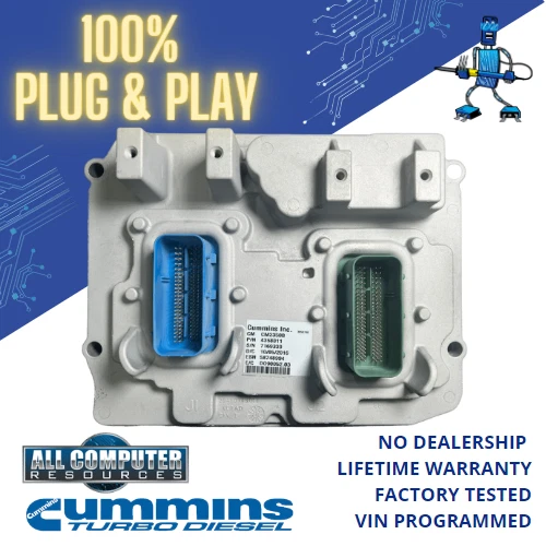 2018 Dodge 4500 6.7L RAM Diesel Cummins ECM ECU PCM Engine Computer 4384417 — 第 1/4 张图片