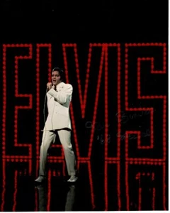 STEVE BINDER Firmado Autografiado con Foto 8x10 de ELVIS PRESLEY - Imagen 1 de 1