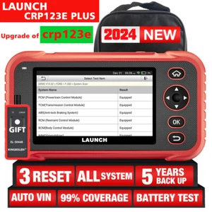 2024 LANCIO CRP123E PLUS Auto OBD2 Scanner Lettore Codice Tutto Sistema Strumento Diagnostico - Foto 1 di 11
