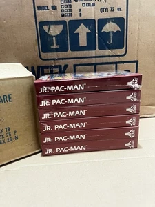 Jr. Pac-Man Atari 2600 1988. Factory Box 6 Sealed Games. Nos. Genuine. Mint - Picture 1 of 8
