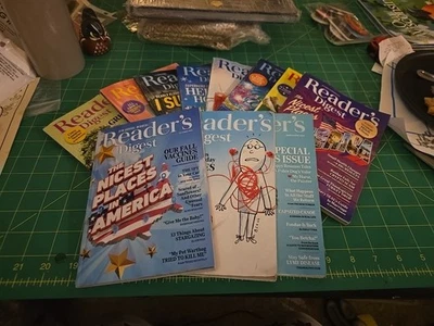 Lot of 12 Reader's Digest Magazine Lot Mixed Dates From 2017-2025 - Image 1 of 4