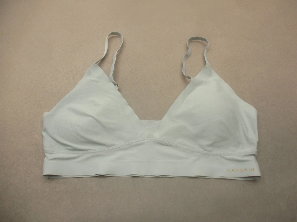 Sutiã Bralette Feminino Danskin Tamanho G Cinza Forrado Sem Fio 10S - Imagem 1 de 4